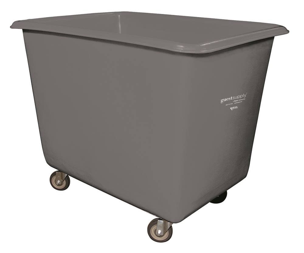 GuestSupply US | Royal Basket 12 Bushel Poly Truck Galvanized